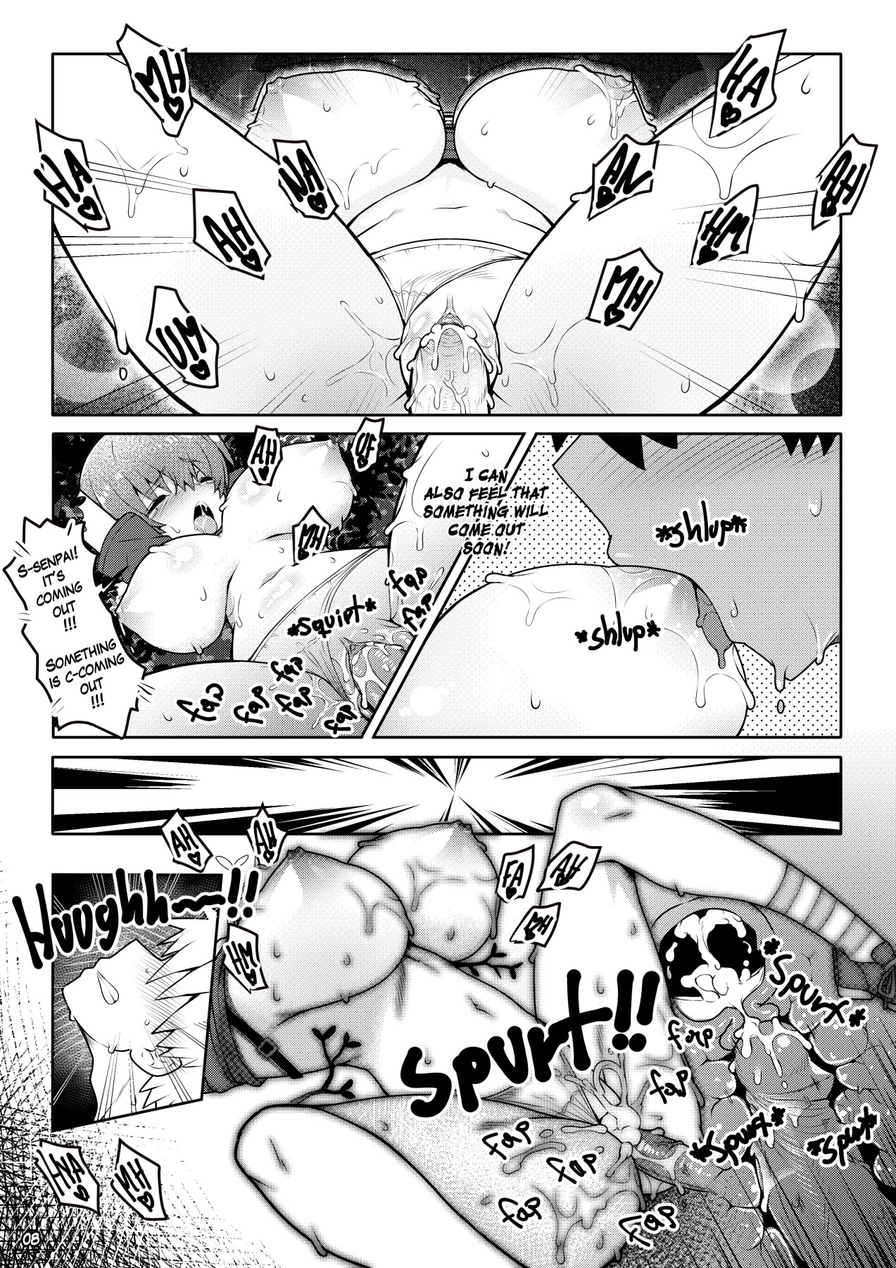 Hentai Manga Comic-Stuck Together - Uzaki-chan - FANBOOK-Read-9